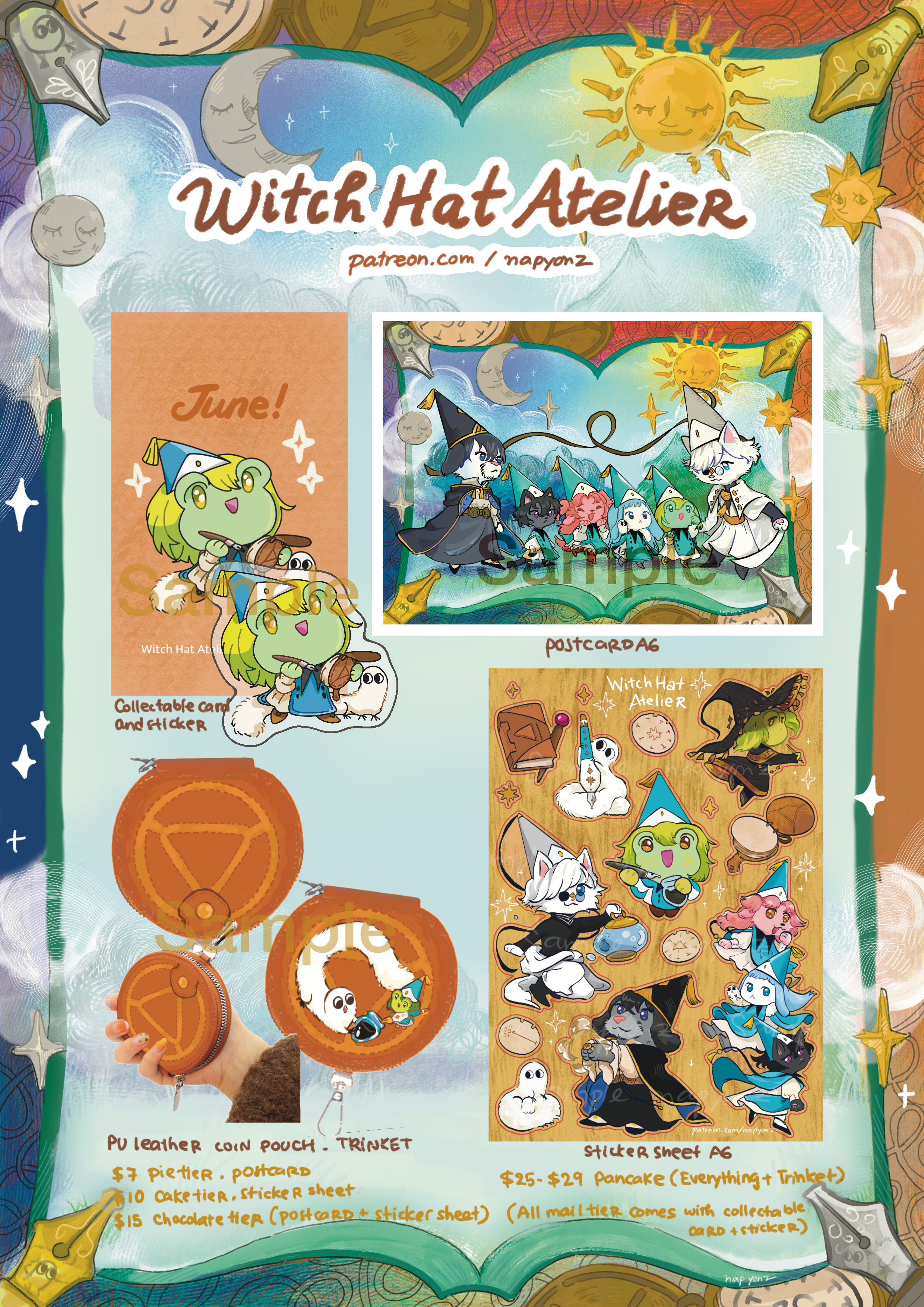 June Mail Club - Witch Hat Atelier