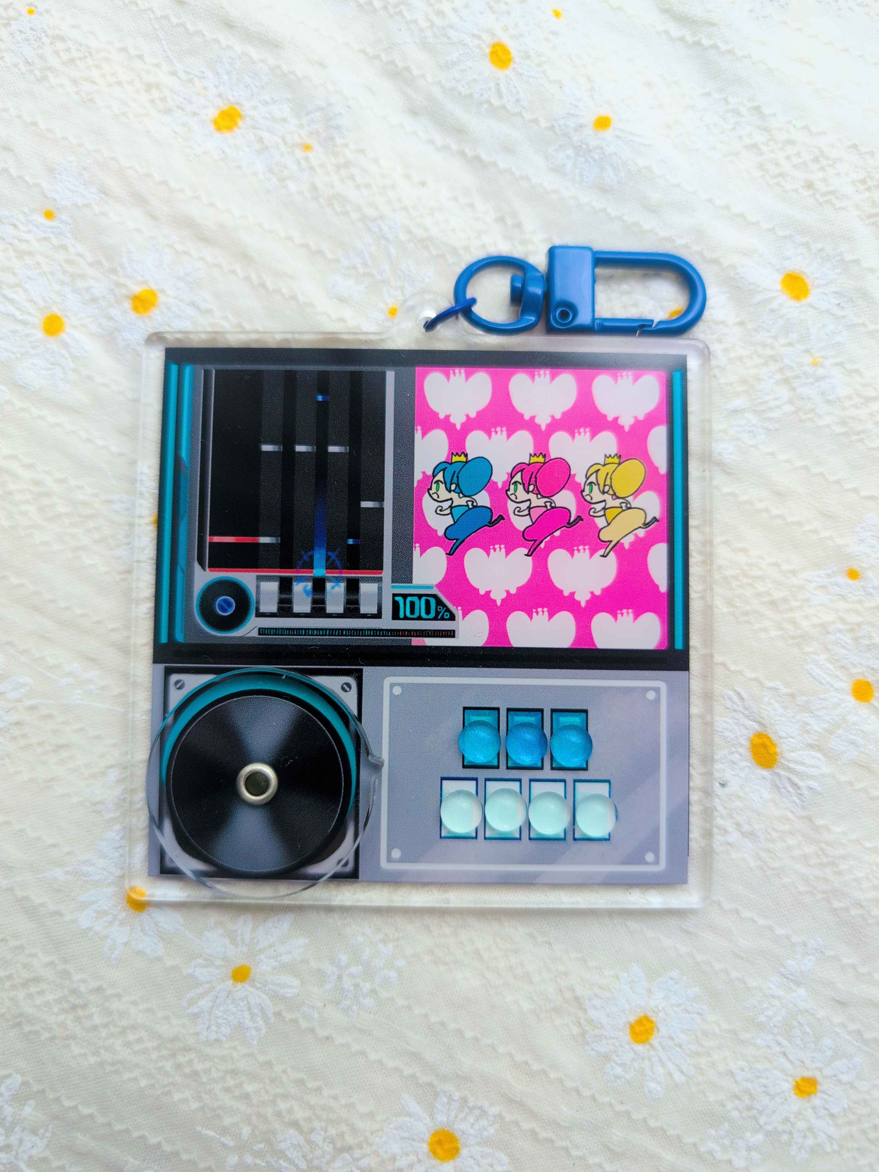 (Pre-order) Beatmania IIDX - Rotating + Jelly Arcade Charm