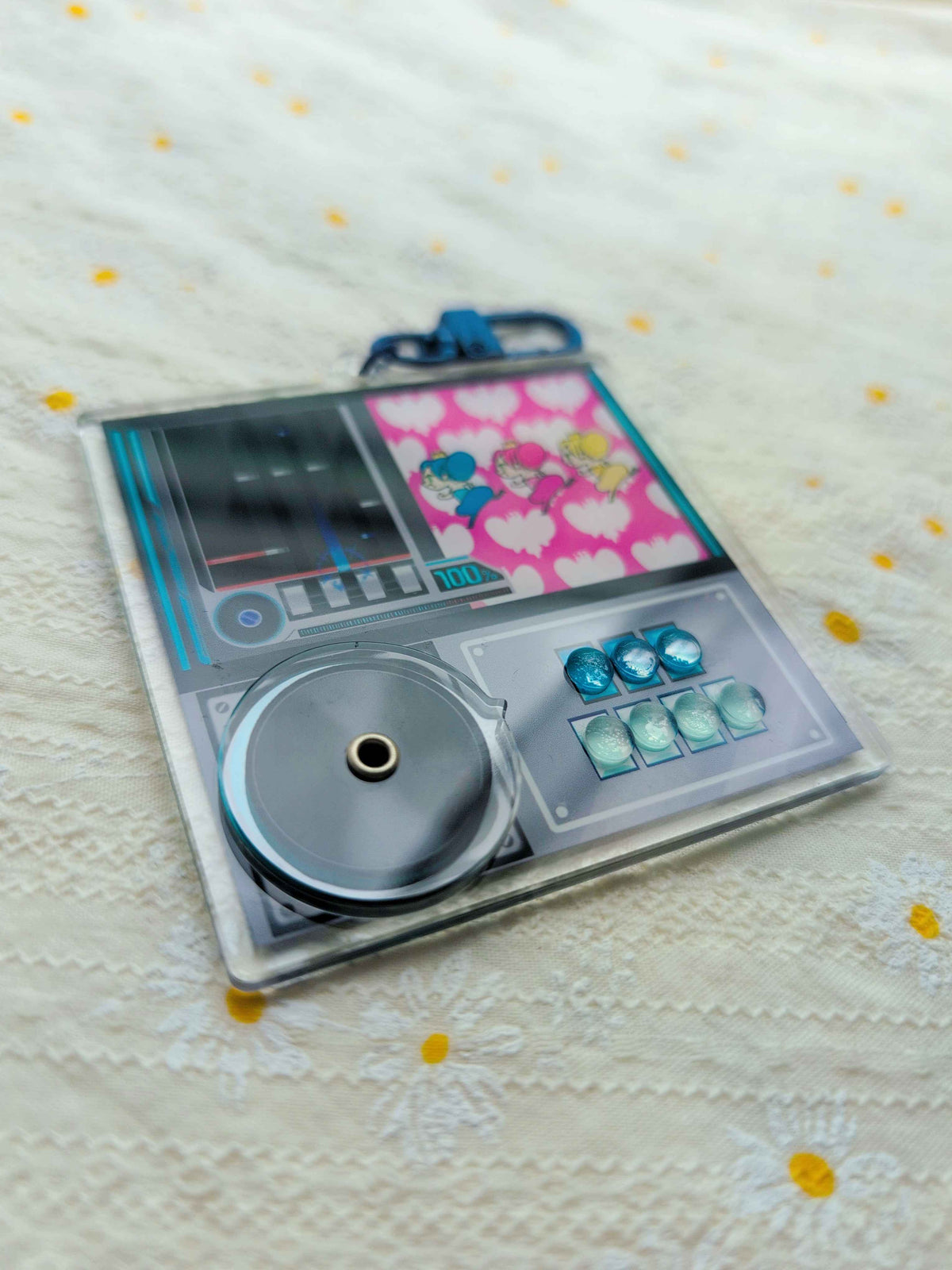 (Pre-order) Beatmania IIDX - Rotating + Jelly Arcade Charm