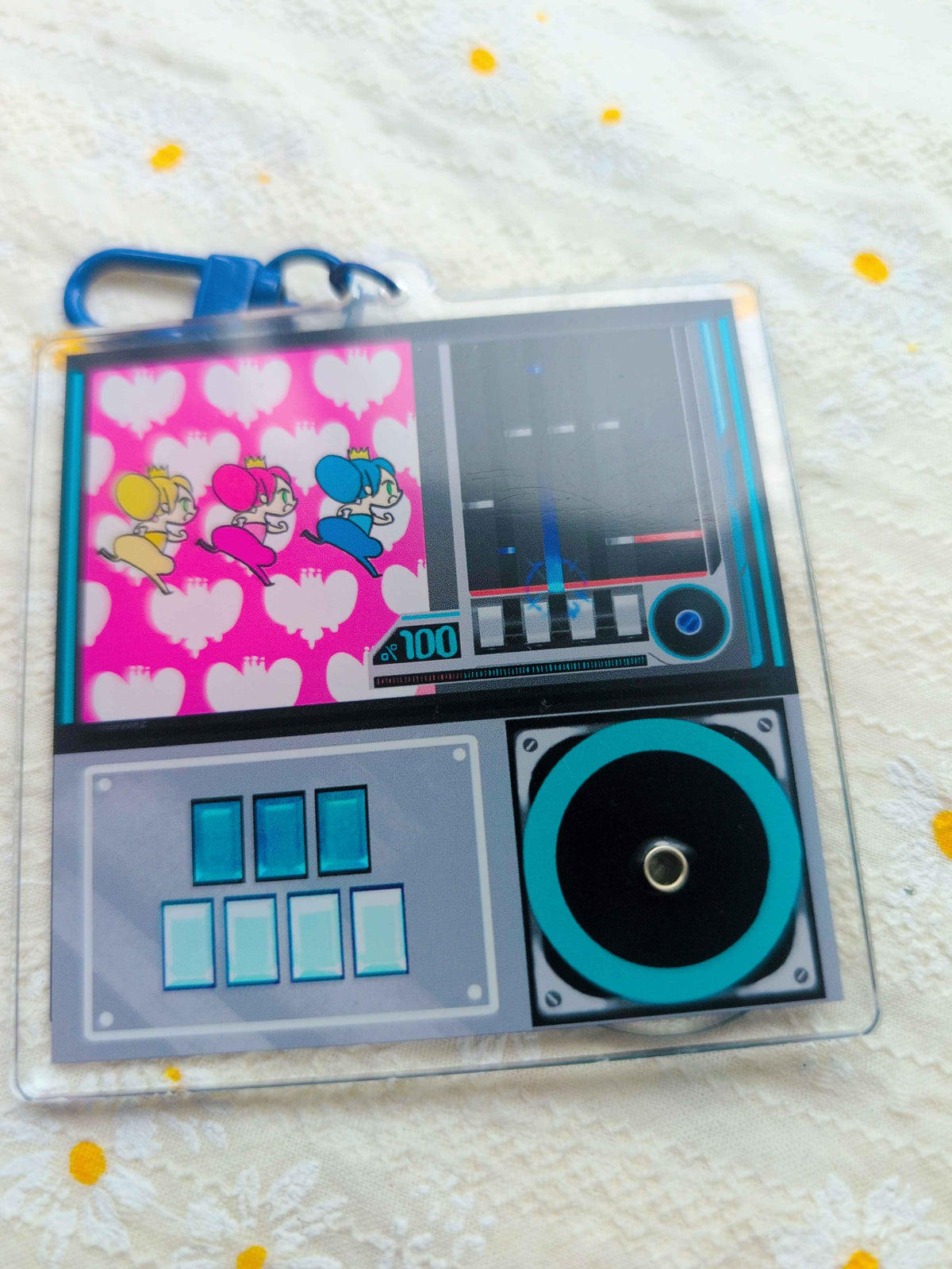 (Pre-order) Beatmania IIDX - Rotating + Jelly Arcade Charm